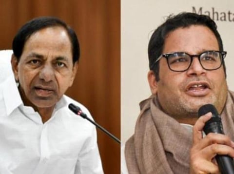 திடீர் திருப்பம்: காங்கிரஸில் சேரும் பிரசாந்த் கிஷோர் தெலங்கானாவில் தேர்தல் வேலை பார்க்க சந்திரசேகர் ராவுடன் ஒப்பந்தம்