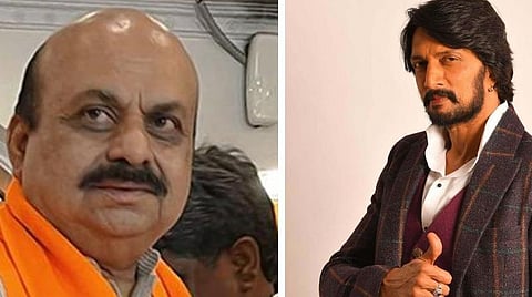 "மொழிகளால்தான் மாநிலங்கள் உருவாக்கப்பட்டுள்ளன" - சுதீப்புக்கு ஆதரவாக கர்நாடகா முதல்வர்