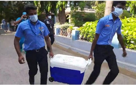 வேலூர் சிஎம்சி மருத்துவமனையில் இருந்து சென்னைக்கு கொண்டு செல்லப்பட்ட இளைஞரின் இதயம்