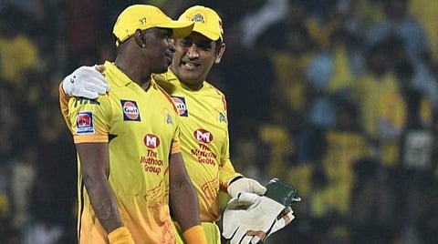 IPL 2022 | 'வெல்டன் பெருசு' பிராவோவிடம் சொன்ன தோனி: ஸ்டம்ப் மைக்கில் பதிவு