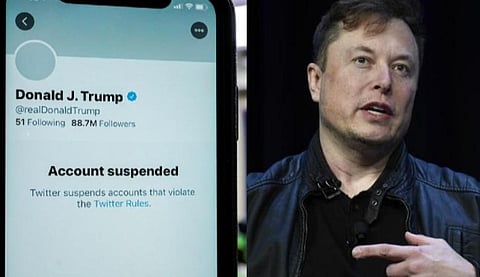 டொனால்ட் ட்ரம்ப்பின் ட்விட்டர் தடையை திரும்பப் பெறுவேன்: எலான் மஸ்க்