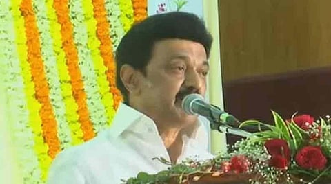 என்னுடைய முன்னேற்றத்துக்கு முக்கிய காரணமாக இருந்தவர் சண்முகநாதன்: திருமண விழாவில் ஸ்டாலின் புகழாரம்