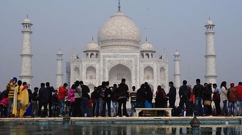 தாஜ்மகால் அறைகளில் ரகசியம் எதுவும் இல்லை - புகைப்படத்தை வெளியிட்டது ஏஎஸ்ஐ