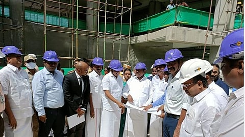 கலைஞர் நூலகம் கட்டுமானப் பணிகள் 90% நிறைவு: அமைச்சர் எ.வ.வேலு தகவல்