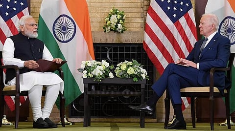 ஜப்பானில் அமெரிக்க அதிபர் ஜோ பைடனுடன் பிரதமர் மோடி சந்திப்பு