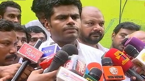 சென்னையில் பாஜக பிரமுகர் வெட்டி கொலை | “சாதாரண மக்கள் மனதில் பெரும் அச்சம்” - அண்ணாமலை