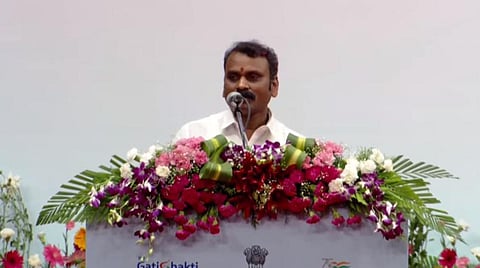 வலிமையான இந்தியாவை ‘புதிய கல்விக் கொள்கை’ உருவாக்கும்: மோடி பங்கேற்ற சென்னை விழாவில் எல்.முருகன் பேச்சு