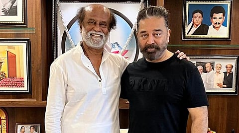 ரஜினியுடன் கமல் சந்திப்பு - வைரலாகும் புகைப்படங்கள்