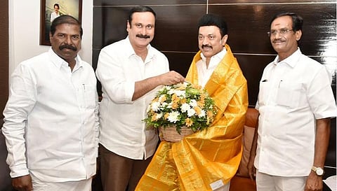 தமிழக முதல்வருடன் பாமக தலைவர் அன்புமணி ராமதாஸ் சந்திப்பு