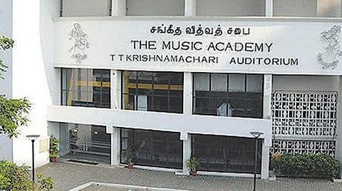 கர்னாடக இசை வாய்ப்பாட்டு படிப்பில் மாணவர் சேர்க்கை: சென்னை மியூசிக் அகாடமி அறிவிப்பு