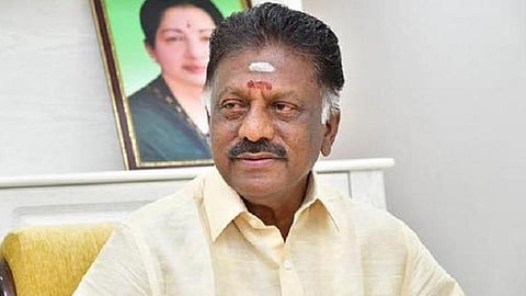 ஓ.பன்னீர்செல்வம் | கோப்புப் படம்