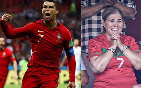 நாட்டுக்காக கோல் பதிவு செய்த ரொனால்டோ: ஆனந்தக் கண்ணீரில் மூழ்கிய தாய்