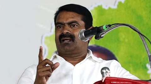 “எச்.ராஜா, சு.சுவாமி மீது பாயாத சட்ட நடவடிக்கைகள், சாட்டை துரைமுருகன் மீது பாய்வது ஏன்?” - சீமான்