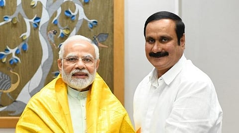 பிரதமர் மோடியுடன் அன்புமணி சந்திப்பு: தமிழக நலன் சார்ந்த கோரிக்கைகளை முன்வைத்ததாக தகவல்