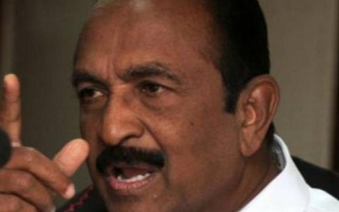 வைகோ | கோப்புப் படம்.