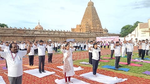 “நமது கடமையை அறிவுபூர்வமாக நிறைவேற்ற யோகா பயன்படுகிறது” - மத்திய இணையமைச்சர் அன்னபூர்ணா தேவி