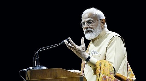 அனைத்து துறைகளிலும் இந்தியா சாதிக்கிறது: இந்திய வம்சாவளியினர் கூட்டத்தில் பிரதமர் மோடி பெருமிதம்