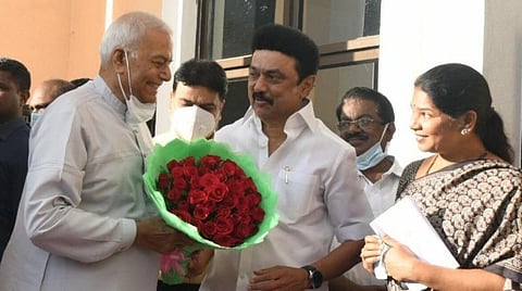 முதல்வர் ஸ்டாலின் உடன் யஷ்வந்த் சின்ஹா சந்திப்பு