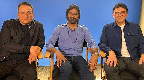 ‘உங்களுக்கு ரூஸ்ஸோ சகோதரர்களை தெரியுமா?' - அரங்கத்தை சிரிக்க வைத்த தனுஷின் பேச்சு