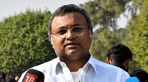 கார்த்தி சிதம்பரம்.