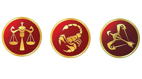 துலாம், விருச்சிகம், தனுசு ராசிகளுக்கு இந்த வாரம் எப்படி? | பலன்கள் @ ஜூலை 28 - ஆக.3