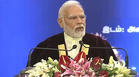 “வலுவான அரசு என்பது கட்டுப்படுத்துவது அல்ல, பொறுப்புமிக்கது” - அண்ணா பல்கலை. விழாவில் பிரதமர் மோடி பேச்சு