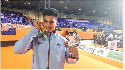 CWG 2022 | தங்கம் வென்றார் பளுதூக்குதல் வீரர் அச்சிந்தா ஷூலி