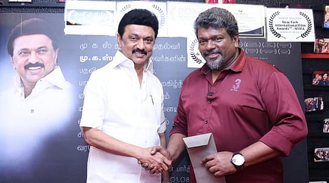 “ஒத்த செருப்பு படத்துக்குப் பிறகு ஒத்த ஷாட் படம்” - பார்த்திபன் பாணியிலேயே பார்த்திபனை பாராட்டிய முதல்வர்