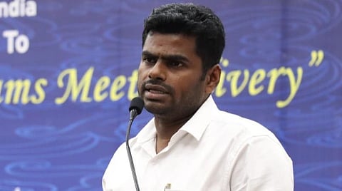 “பாஜகவின் டிஎன்ஏவுக்கே எதிரான திமுகவுடன் கூட்டணி என்ற பேச்சுக்கே இடமில்லை” - அண்ணாமலை