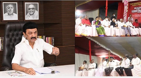 சமத்துவம் பேசுவது தேசவிரோதமா? - இந்திய கம்யூ. மாநில மாநாட்டில் முதல்வர் மு.க.ஸ்டாலின் கேள்வி