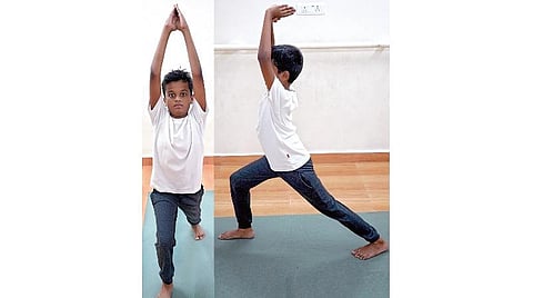 யோக பலம் - 6: கை, கால்களுக்கு வலு தரும் வீரபத்திராசனம்