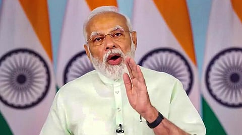 இலவசங்கள் நமது குழந்தைகளின் உரிமையை பறித்து, நாட்டின் முன்னேற்றத்தைத் தடுக்கும் - பிரதமர் மோடி பேச்சு