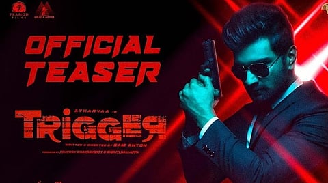 ஆக்‌ஷனில் மிரட்டும் அதர்வா: வெளியானது Trigger டீசர்