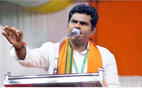 திமுக ஆட்சியில் பெயரளவில் மட்டுமே சமூகநீதி: அண்ணாமலை குற்றச்சாட்டு