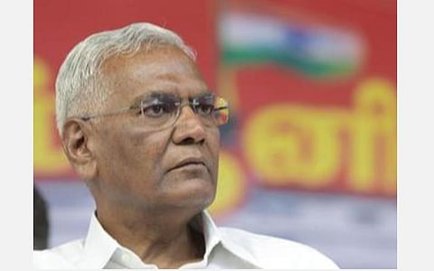 “மாநில உரிமையைக் காக்க பாஜக உறவை புதுச்சேரி முதல்வர் முறித்துக்கொள்ள வேண்டும்” - டி.ராஜா