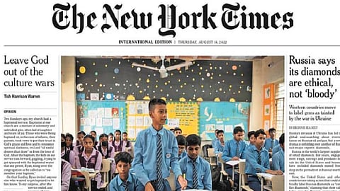 'மணிஷ் சிசோடியா பற்றி முழுநீள முதற்பக்க கட்டுரை முற்றிலும் நடுநிலையானது' - நியூயார்க் டைம்ஸ் விளக்கம்