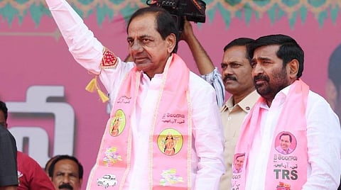 விவசாய நிலங்களை கார்ப்பரேட் வசமாக்க திட்டம் - பாஜக மீது சந்திரசேகர ராவ் குற்றச்சாட்டு