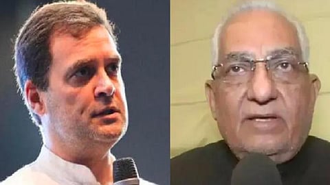 'கட்சியில் மூத்தவர்களைக் கையாளத் தெரியவில்லை' - ராகுலை காரணம் காட்டி எம்.ஏ.கான் விலகல்