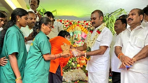 முதல்வர் ஸ்டாலின் பாகுபாடின்றி விநாயகர் சதுர்த்திக்கும் வாழ்த்து கூறவேண்டும்: எல்.முருகன்