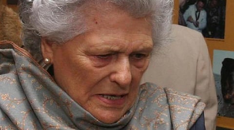 சோனியா காந்தியின் தாயார் | கோப்புப் படம்