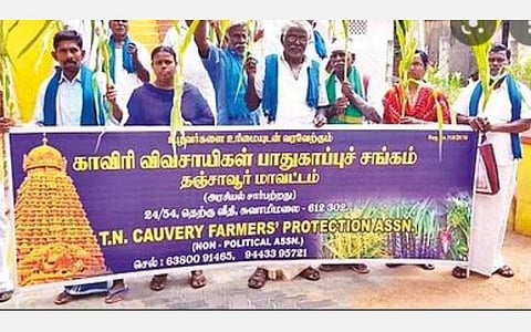 நெல்லுக்கான ஊக்கத் தொகை அறிவிப்பு: காவிரி விவசாயிகள் பாதுகாப்பு சங்கத்தினர் அதிருப்தி