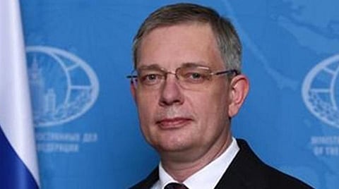 ரஷ்ய தூதர் டெனிஸ் அலிப்போவ்.