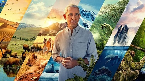 நெட்பிளிக்ஸில் வெளியான நேஷனல் பார்க் தொடரை தொகுத்து வழங்கிய ஒபாமாவுக்கு எம்மி விருது