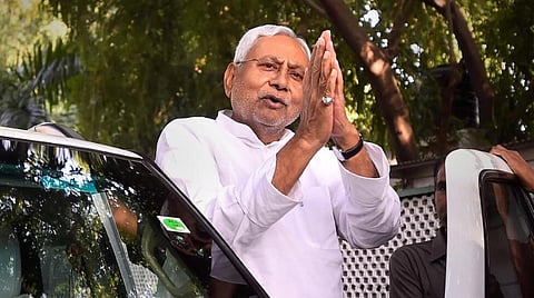 டெல்லியில் நிதிஷ் குமார்