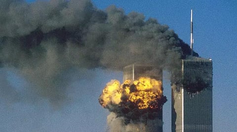 அமெரிக்க இரட்டை கோபுர தாக்குதலின் 21-வது நினைவு தினம் அனுசரிப்பு