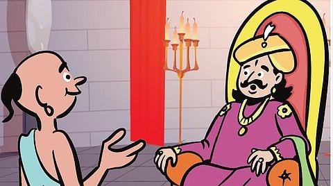 மொழிபெயர்ப்பு: தெனாலி ராமன் மலையைக் கூட சுமப்பார்!