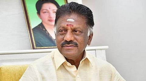 ஓ.பன்னீர்செல்வம் | கோப்புப்படம்