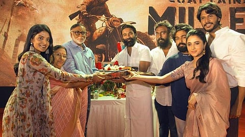 பூஜையுடன் தொடங்கிய தனுஷின் ‘கேப்டன் மில்லர்’ படப் பணிகள்