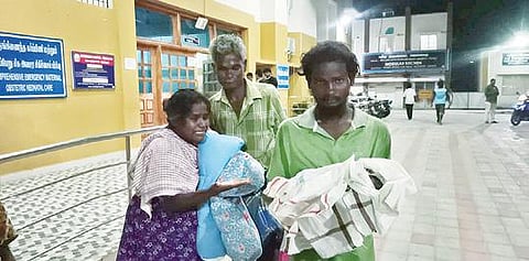 2 பச்சிளங் குழந்தைகளை பறிகொடுத்த அருண், புவனேஸ்வரி.