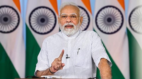 பசுமை வளர்ச்சி, வேலைவாய்ப்பில்தான் தற்போது இந்தியாவின் கவனம் உள்ளது - பிரதமர் நரேந்திர மோடி பேச்சு